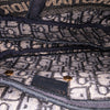Dior Oblique Embroidered Canvas Saddle Bag Secondhand