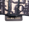 Dior Oblique Embroidered Canvas Saddle Bag Secondhand