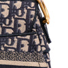Dior Oblique Embroidered Canvas Saddle Bag Secondhand