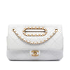 Chanel Medium Quilted Lambskin A Real Catch Flap Secondhand