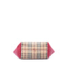 Burberry Small Haymarket Check Coated Canvas and Calfskin Canterbury Tote Secondhand