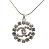 Chanel CC Brass Strass Pendant Necklace Secondhand