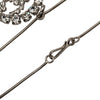 Chanel CC Brass Strass Pendant Necklace Secondhand