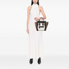 Celine Micro Tricolor Nubuck and Calfskin Luggage Tote Secondhand