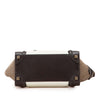 Celine Micro Tricolor Nubuck and Calfskin Luggage Tote Secondhand