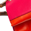 Gucci Medium Bicolor Calfskin Bamboo Shopper Satchel Secondhand