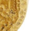 Chanel Gold Plated Rue Cambon Crest Clip On Earrings Secondhand