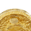 Chanel Gold Plated Rue Cambon Crest Clip On Earrings Secondhand