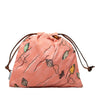 LOEWE Paulas Ibiza Canvas Seashell Print Drawstring Pouch Secondhand
