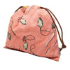 LOEWE Paulas Ibiza Canvas Seashell Print Drawstring Pouch Secondhand