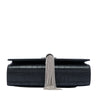 Saint Laurent Small Croc Embossed Leather Monogram Kate Tassel Crossbody Secondhand