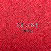 Celine Mini Felt and Calfskin Belt Satchel Secondhand