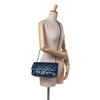 Secondhand Chanel Quilted Glazed Calfskin Coco Pleats Flap