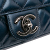 Secondhand Chanel Quilted Glazed Calfskin Coco Pleats Flap