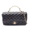 Chanel Medium Quilted Lambskin Golden Links Top Handle Flap Secondhand