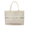 Dior Medium Oblique Embroidered Canvas Book Tote Secondhand