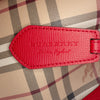 Burberry Haymarket Check Coated Canvas Lorne Bucket Bag Secondhand
