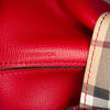 Burberry Haymarket Check Coated Canvas Lorne Bucket Bag Secondhand