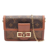 Louis Vuitton Monogram Reverse Dauphine Chain Wallet Secondhand