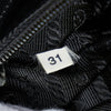 Prada Tessuto Buckle Messenger Bag Secondhand