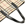 Burberry House Check Coated Canvas Tote Secondhand