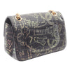 Chanel Calfskin Crocodile Embossed Graffiti 2.55 Cocodile Reissue Flap Bag Secondhand