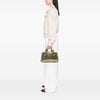 Gucci Metallic Calfskin Metal Bamboo Handbag Secondhand