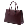 Prada Saffiano Cuir Turnlock Twin Satchel Secondhand