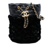 Chanel Braided Velvet Goatskin Drawstring Bucket Secondhand