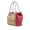 Burberry Small Haymarket Check Coated Canvas Canterbury Tote Secondhand