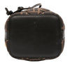 Fendi Mini Quilted Silk FF 1974 Mon Tresor Bucket Bag Secondhand