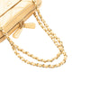 Chanel CC Chevron Quilted Lambskin Chain Shoulder Bag Secondhand