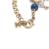Chanel Gold Plated Faux Pearl Beaded CC Bracelet Secondhand