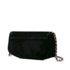 Chanel CC Velvet Half Moon Wallet on Chain Secondhand