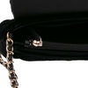 Chanel CC Velvet Half Moon Wallet on Chain Secondhand