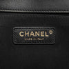 Secondhand Chanel Old Medium Braided Chevron Cotton and Lambskin Boy Flap