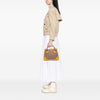 Gucci Small GG Canvas Diana Bamboo Top Handle Tote Secondhand