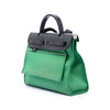 Hermès Military Toile and Vache Hunter Herbag Zip 31 Secondhand