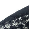 Chanel Medium Quilted Jersey and Tweed Chain Flap Secondhand