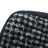 Chanel Medium Quilted Jersey and Tweed Chain Flap Secondhand