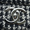 Chanel Medium Quilted Jersey and Tweed Chain Flap Secondhand