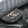 Secondhand Chanel Jumbo Classic Chevron Patent Double Flap