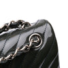 Secondhand Chanel Jumbo Classic Chevron Patent Double Flap