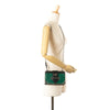 Prada Saffiano Trimmed City Calf Crystal Cahier Crossbody Secondhand