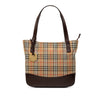 Burberry Haymarket Check Canvas Tote Secondhand