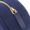 Chanel CC Quilted Jersey Round Clutch with Chain Secondhand