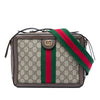 Gucci Small GG Supreme Web Ophidia Satchel Secondhand