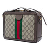 Gucci Small GG Supreme Web Ophidia Satchel Secondhand