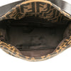 Fendi Zucca Canvas Double Flap Shoulder Bag Secondhand