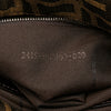 Fendi Zucca Canvas Double Flap Shoulder Bag Secondhand